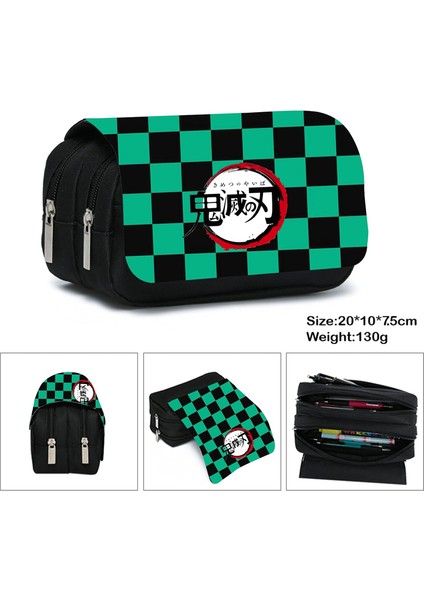 Anime Kalem Kutusu Büyük Kapasiteli Su Geçirmez Kalem Çantası Dayanıklı Kalem Çantası Fermuarlı Taşınabilir Okul Kız Erkek Genç (Yurt Dışından) fiyatları