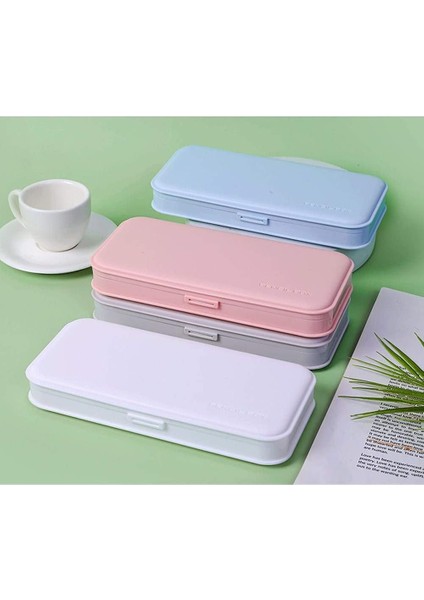 Çok Fonksiyonlu Kalem Kutusu Toshine Yaratıcı Plastik Kasa Kırtasiye Kutusu Kalemler Kalemler Matkap Uçları Kozmetik Fırçalar Alet Saklama Kutusu (Yurt Dışından) fiyatları