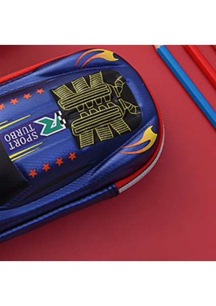 Kalem Kutusu Araba Supercar Kalem Kutusu Organizatör Kırtasiye Çocuklar Için Erkek Kız Öğrenci Karikatür Kalem Kutusu 3D Eva Büyük Kapasiteli (Yurt Dışından) fırsatları