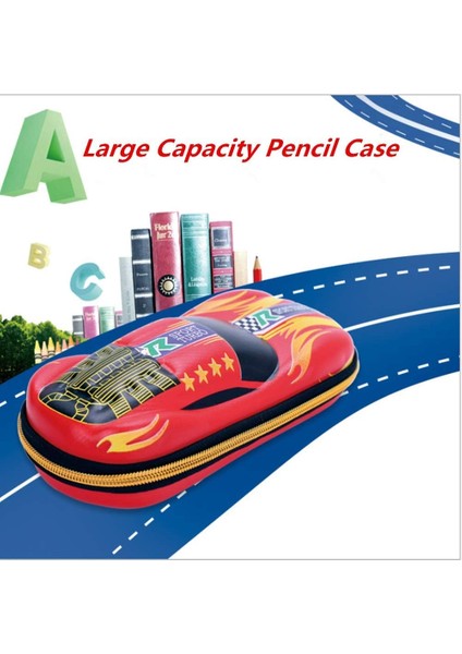 Kalem Kutusu Bölmeli Büyük Kapasiteli Tank Kalem Kılıfı Tutucu Su Geçirmez Eva Organizatör Öğrenci Gençler Için Kırtasiye Kutusu Erkek Kız Mavi Supercar (Yurt Dışından) indirimleri