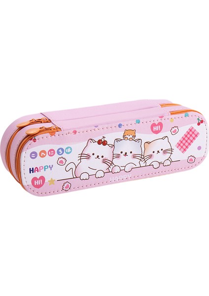 Büyük Kapasiteli Kalem Kalem Kutusu Ofis Koleji Okul Büyük Depolama Yüksek Kapasiteli Çanta Kılıfı Tutucu Kutusu Organizatör (Yurt Dışından)