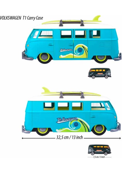 The Originals Volkswagen T1 Carry Case Işıklı Karavan modelleri