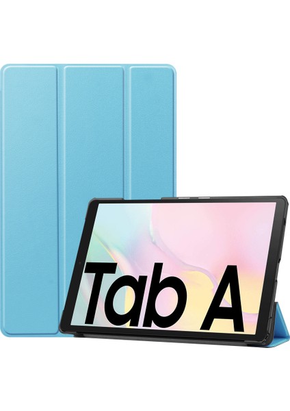 Samsung Tab A7 Kılıf 10.5" (SM-T500 T505), 10.5" Samsung Tab A7 Tablet 2020 Için Koruyucu Stand Kılıfı Sert Kabuk Kılıf Mavi (Yurt Dışından)