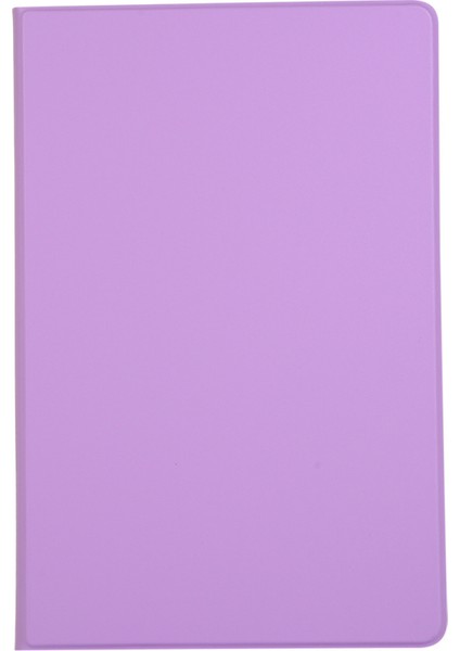 Samsung Galaxy Tab S7 T870 Düz Deri Kılıf T875 Tpu Yumuşak Kabuk Darbeye Dayanıklı S7 Koruyucu Kapak Mor (Yurt Dışından)