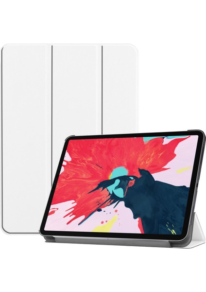 2020 iPad Pro 11" (2. Nesil) Için, Ince Deri Kılıf, Otomatik Uyandırma/uyku - Siyah (Yurt Dışından)