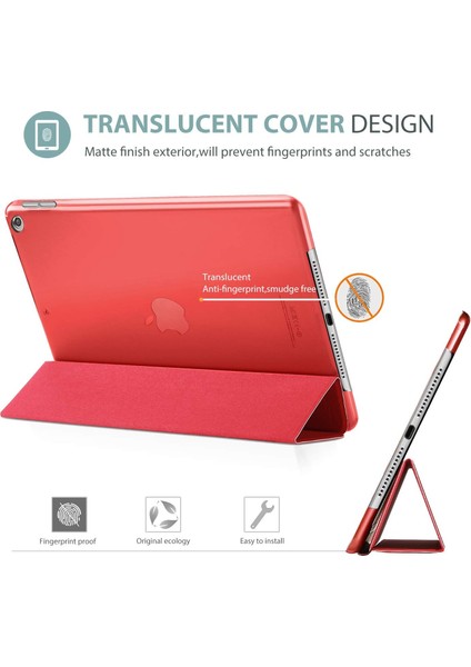 Procase iPad 10.2 Kapak iPad 9. Nesil Kapak, Ince Stand Sert Arka Koruyucu iPad 10.2 Inç Için Akıllı Kapak (Yurt Dışından)