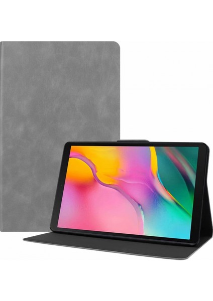 Galaxy Tab A 10.1 Kılıfı Için 2019 Model T510 T515, 10.1" Galaxy Tab A Tablet Için Ince Hafif Stand Kılıfı SM-T510 SM-T515 - Gri (Yurt Dışından)