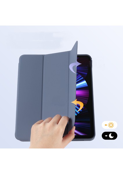 IPad PRO2020/21(11INCH), Akıllı Kapak Otomatik Uyandırma/uyku (Yeşil) ile Uyumlu Kılıf (Yurt Dışından)