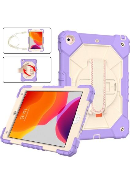 Apple Tablet Ipad9 Kılıfı 2020 8th Için 10,2 Inç Silikon Pc Her Şey Dahil (Yurt Dışından)