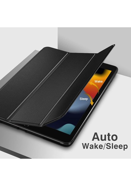 Wekity iPad 10.2 iPad 7. Nesil 2019 Kılıfı Yumuşak Mat Arka Ince Kılıf, Standlı, Otomatik Uyandırma/uyku (Yurt Dışından) fırsatları