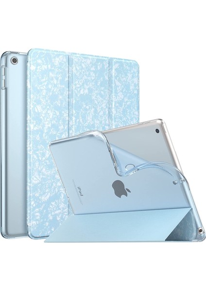 Wekity iPad 10.2 iPad 8. Nesil 2020 Kılıfı Yumuşak Mat Arka Ince Kılıf, Standlı, Otomatik Uyandırma/uyku (Yurt Dışından)