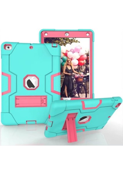 2018/2017 Ipad9.7 Için Wekity Kılıf, Dahili Standlı Ince Ağır Hizmet Darbeye Dayanıklı Sağlam Kılıf (Yurt Dışından)