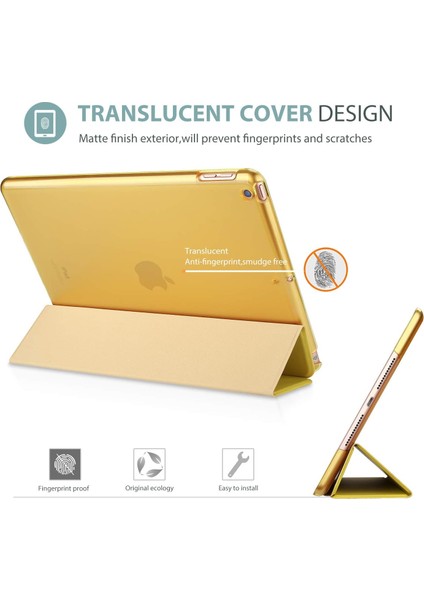 Procase iPad 10.2 Kapak iPad 9. Nesil Kapak, Ince Stand Sert Arka Koruyucu iPad 10.2 Inç Için Akıllı Kapak (Yurt Dışından)