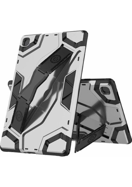 ipad 2020 Için Koruyucu Kılıf ipad 10.2 2020/2019 Kaidun Koruyucu Kılıf Anti-Sonbahar Gümüş (Yurt Dışından)