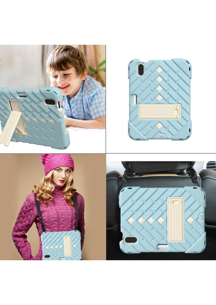 Ipad Mini 6 Için Tablet Pc Kasa Elmas Desenli Kalem Yuvası Omuz Askısı Üç Geçirmez Silikon Anti-Drop Tablet Pc Kılıfı Siyah (Yurt Dışından) fırsatları