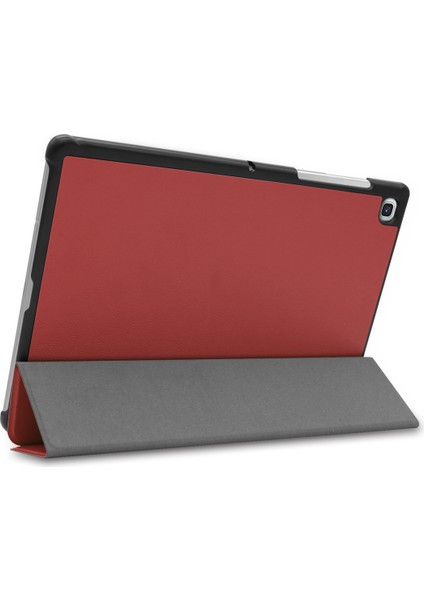 Galaxy Tab S5E Için Kapak, Akıllı Telefon Kılıfı Üç Katlı Stand, Otomatik Uyku/uyandırma Fonksiyonlu Ince ve Hafif Samsung Galaxy Tab S5E SM-T720 Için; SM-T725 Bordo (Yurt Dışından) fiyatları
