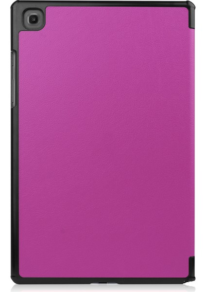 Samsung Tab A7 Kılıf 10.5" (SM-T500 T505), 10.5" Samsung Tab A7 Tablet 2020 Için Koruyucu Stand Kılıfı Sert Kabuk Kılıf Mor (Yurt Dışından)