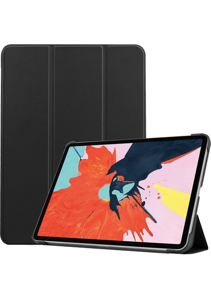 iPad Air 2022 Için iPad Air5", iPad Air 5cover, Otomatik Uyandırma/uyku Özelliğine Sahip Ince Stand Kapağı - Siyah (Yurt Dışından)