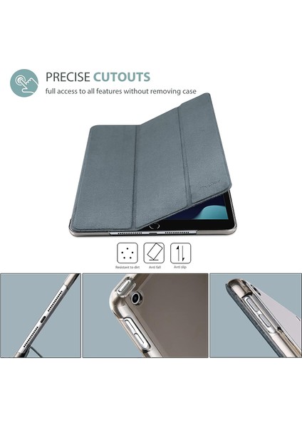 Procase iPad 10.2 Kapak iPad 9. Nesil Kapak, Ince Stand Sert Arka Koruyucu iPad 10.2 Inç Için Akıllı Kapak (Yurt Dışından)