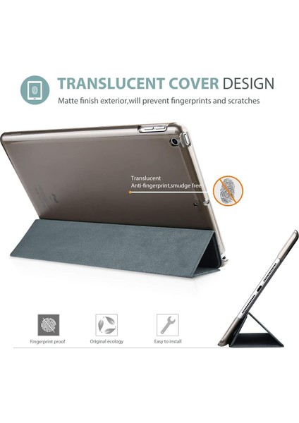 Procase iPad 10.2 Kapak iPad 9. Nesil Kapak, Ince Stand Sert Arka Koruyucu iPad 10.2 Inç Için Akıllı Kapak (Yurt Dışından)