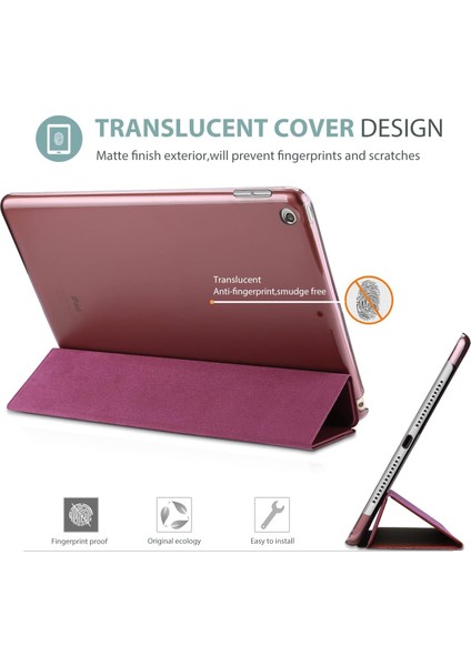 Procase iPad 10.2 Kapak iPad 9. Nesil Kapak, Ince Stand Sert Arka Koruyucu iPad 10.2 Inç Için Akıllı Kapak (Yurt Dışından) fırsatları
