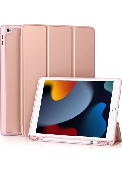 Wekity For ipad Air4/5 10,9 Inç Silikon Kılıf, Kalem Tutuculu, Yumuşak Tpu Arka Kapak (Yurt Dışından)
