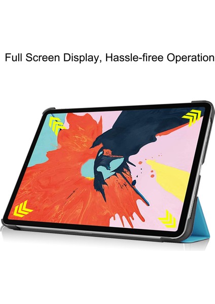 iPad Air 4. Nesil 10.9 2020" Için, iPad Air 4 Kapağı, Otomatik Uyandırma/uyku Özelliğine Sahip Ince Stand Kapağı - Gök Mavisi (Yurt Dışından) fırsatları