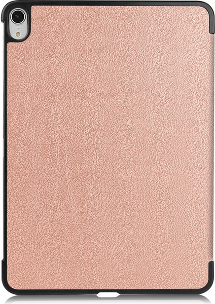 iPad Air 4. Nesil 10.9 2020" Için, iPad Air 4 Kapağı, Otomatik Uyandırma/uyku Özelliğine Sahip Ince Stand Kapağı - Pembe Altın (Yurt Dışından)