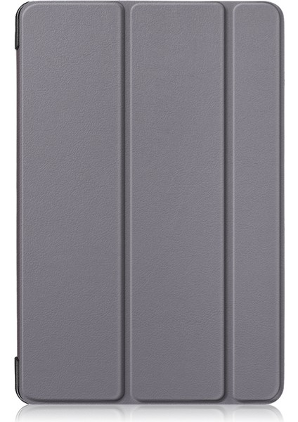 Samsung Galaxy Tab S6 10.5 Kılıf, Şok Standı, S Kalemlik, Sert Tpu Sırt, Tablet Kılıfı [SM-T860, SM-T865] Akıllı Kapak, Otomatik Uyku Uyandırma, Folyo, Gri (Yurt Dışından)