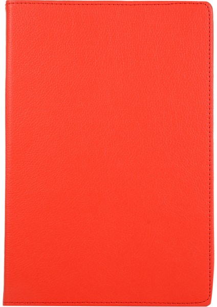 Samsung Galaxy Tab S7 11 Inç 2020 Modelleri Için 360 Derece Dönebilen Kılıf SM-T870/T875, Samsung Tab S7 Tablet 2020 Için Premium Pu Deri Döner Korumalı Folyo Stand Kılıfı, Kırmızı (Yurt Dışından)