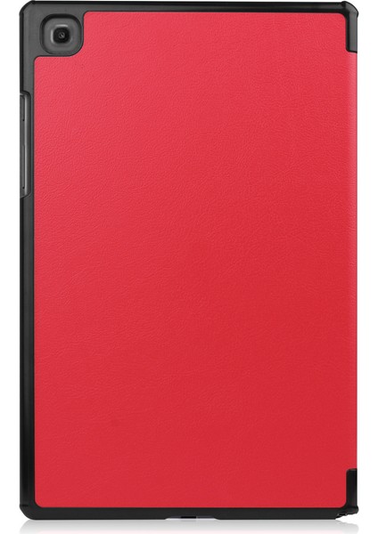 Samsung Tab A7 Kılıf 10.5" (SM-T500 T505), 10.5" Samsung Tab A7 Tablet 2020 Için Koruyucu Stand Kılıfı Sert Kabuk Kılıf Kırmızı (Yurt Dışından)
