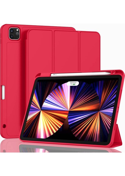 Yeni iPad Pro 11 Inç Kapak 2021(3. NESIL)/2020(2. Nesil) Kalem Tutuculu, Akıllı iPad Kılıfı [touch Id ve Otomatik Uyandırma/uyku Desteği] (Yurt Dışından)