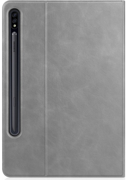 Samsung Galaxy Tab S7 Plus S7 Plus 2020 Için 12,4 Inç S Kalem Standlı, Yumuşak Tpu Akıllı Stand Arka Kapak Otomatik Uyandırma/uyku, Gri (Yurt Dışından) fırsatları