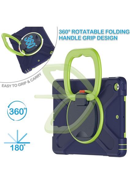 Wekity iPad PRO10.5/AIR 10.5 Ekran Koruyuculu, Döner Standlı/kalemlik/omuz Askılı (Yurt Dışından) fiyatları