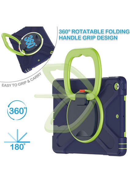 Wekity iPad Pro 9.7 Ekran Koruyuculu, Döner Standlı/kalemlik/omuz Askılı (Yurt Dışından) fırsatları