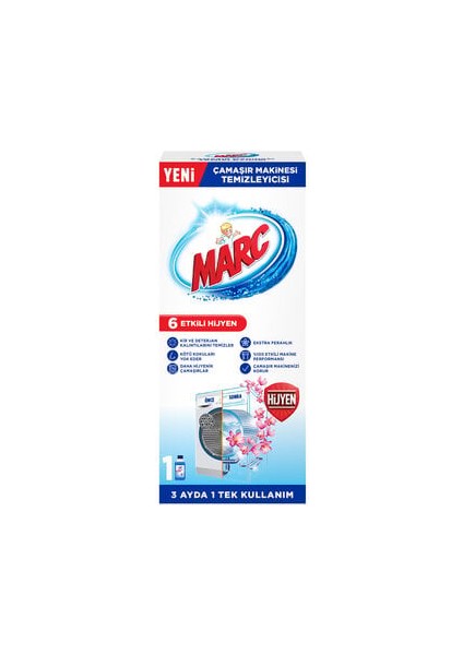 Çamaşır Makinesi Temizleyici Tekli 250 ml