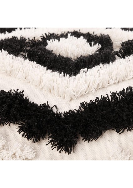 Boho Atma Yastık Kılıfı 18X18 Püsküllü, Dekoratif Yastık Kılıfı Kanepe Kanepe Yatak Odası Oturma Odası Için Dokuma Püsküllü Bohem Yastık Kılıfı (Yurt Dışından) fırsatları
