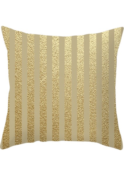 Yastık Kılıfları Akış Altın Eleman Baskı Şeftali Derisi Kadife Yastık Kılıfları 18 × 18 Inç Geometrik Kare Yastık Kılıfları Dekor Kanepe Kanepe Yatak Odası（geometri 28） (Yurt Dışından)