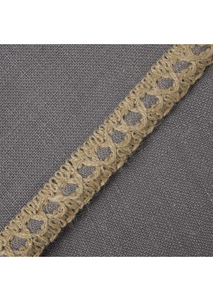 2'li Çiftlik Evi Dekoratif Kırlent Kılıfı Paketi Çuval Bezi Keten Kesilmiş Özel Kenarlar Gri 12 x 20 Inç, 30 x 50 cm (Yurt Dışından) indirimleri