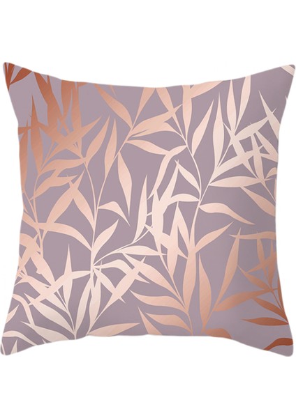 Yastık Kılıfları Akış Altın Eleman Baskı Şeftali Derisi Kadife Yastık Kılıfları 18 ×18 Inç Geometrik Kare Yastık Kılıfları Dekor Kanepe Kanepe Yatak Odası（geometri 23） (Yurt Dışından)