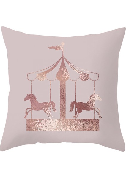 Yastık Kılıfları Akış Altın Element Baskı Şeftali Derisi Kadife Yastık Kılıfları 18 ×18 Inç Geometrik Kare Yastık Kılıfları Dekor Kanepe Kanepe Yatak Odası（geometri 1） (Yurt Dışından)