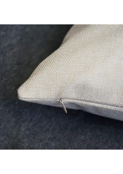 Ingilizce Alfabe Atmak Yastık Örtüsü Bitki Pamuk Keten Yastık Kılıfı Çekyat Ev Dekor 18X18 Inç (Mektup I) (Yurt Dışından) fırsatları