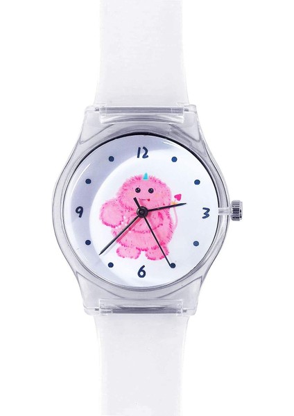 Izle Genç GIRLSU2019 Kuvars Saatler Süper Yumuşak Reçine Watch Band Öğrenci Bulutsusu Yüzlü Analog Kol Saati (Yurt Dışından)