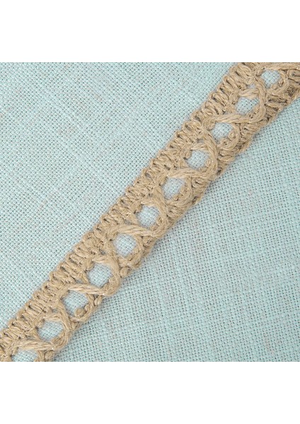 2'li Çiftlik Evi Dekoratif Kırlent Kılıfı Paketi Çuval Bezi Keten Kesilmiş Özel Kenarlar Açık Turkuaz 20 x 20 Inç, 50 x 50 cm (Yurt Dışından) fırsatları