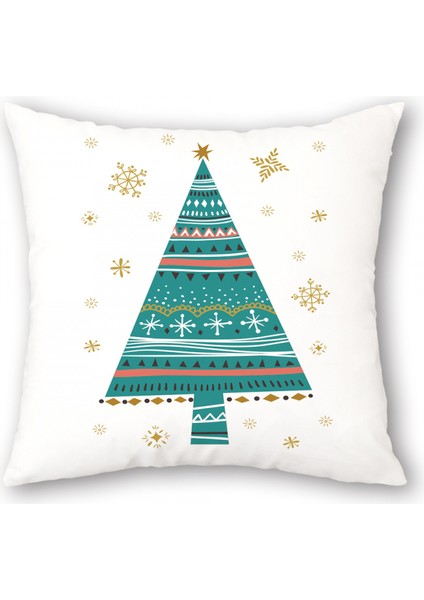 Süper Yumuşak Noel Yastık Kılıfı Kısa Peluş Karikatür Geyik Çorap Noel Ağacı Atmak Yastık Ev Kanepe Yatak Odası Ofis Araba Için Yastık Kılıfı Kapakları 18 x 18 Inç 2 Adet (Noel D) (Yurt Dışından)