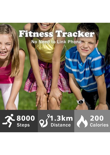 Çocuk Saati, Erkek Kız Çocuklar Için Dijital Saat, Fitness Takipçili Spor Saat, Çalar Saat, Kronometre, Uygulamasız ve Su Geçirmez, 5-12 Yaş Arası Çocuklara Yönelik Saat (Yurt Dışından) fiyatları