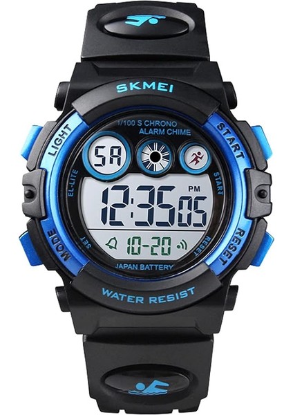 Çocuklar Saatler Dijital Spor Saatler Erkek Kız Açık Su Geçirmez Saatler Alarm Kronometre Askeri Çocuk Kol Saati Yaş 5-10 (Yurt Dışından)