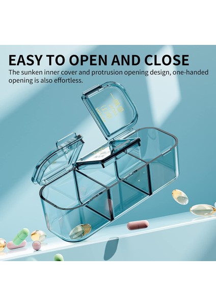 21 Hücreli Günde 3 Kez Hap Saklama Cihazı - Neme Dayanıklı Günlük Sevimli Hap Kutusu, Çıkarılabilir Ayrı Hücre 21 Günlük Hap Kutusu Kadın Erkek Seyahat Takı ve Günlük Için Uygun(Siyah) (Yurt Dışından) fırsatları