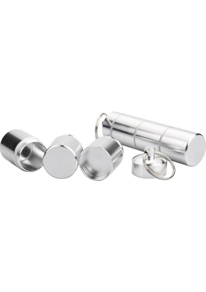 Ilaç Kutusu Düzenleyici, 1 Bölmeli Hap Kutusu, Su Geçirmez Acil Ilaç Kabı, Günlük Hap Tutucu, Anahtarlıklı Hap Dağıtıcı Saklama Kutusu, Seyahat Için Ideal/dış Mekan/ezilmeye Dayanıklı (Yurt Dışından)