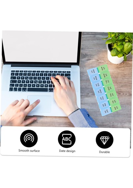 Gün Organizatör 1 Pc Hap Kutusu Hap Kutusu Taşınabilir Saklama Kutusu Günlük Hap Saklama Kutusu Plastik Hap Kutusu Bir Hafta Paketi Plastik Seyahat Kabı Haftalık (Yurt Dışından) modelleri